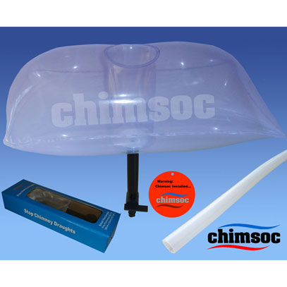 Chimsoc Balloon for Chimney - Medium Rectangle for Chimneys Up To 60cm x  30cm (24 x 12)