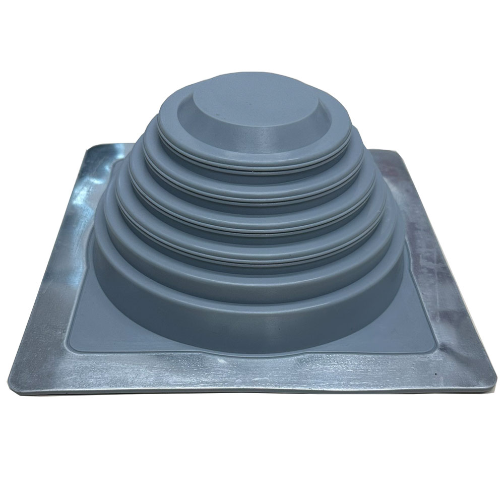 Chimsoc High Temperature Rubber Pipe Flashing - Grey SILICONE - 0-150mm Diameter - CF5HTG