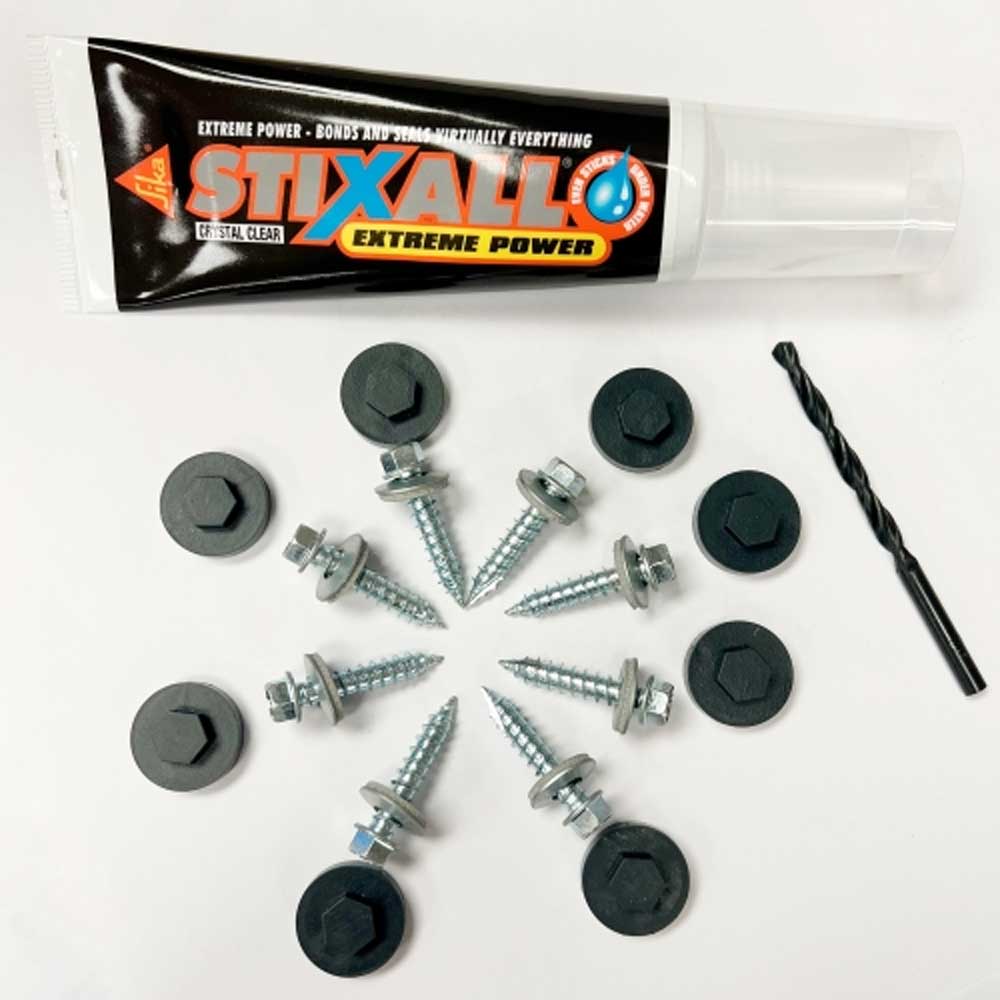 Standard Fixing Kit for Metal Pipe Flashings - 12-SK1