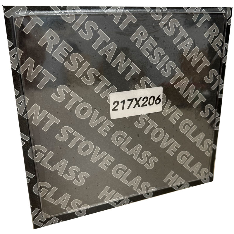 Replacement Stove Glass - Stovax Kensal 20 (217mm x 206mm Rectangular)