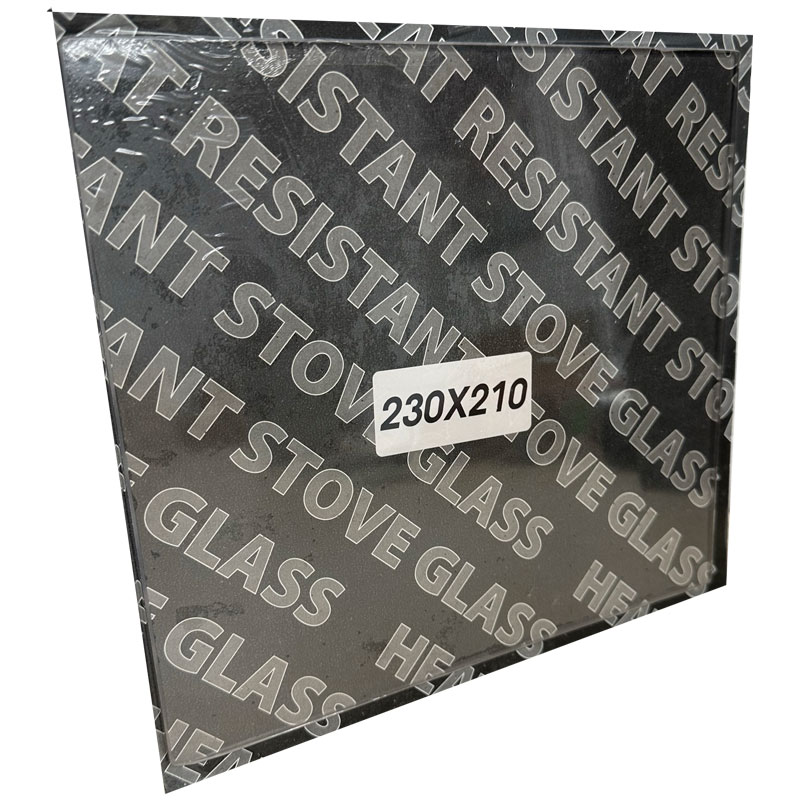 Replacement Stove Glass - AGA Little Wenlock Classic (230mm x 210mm Rectangular)