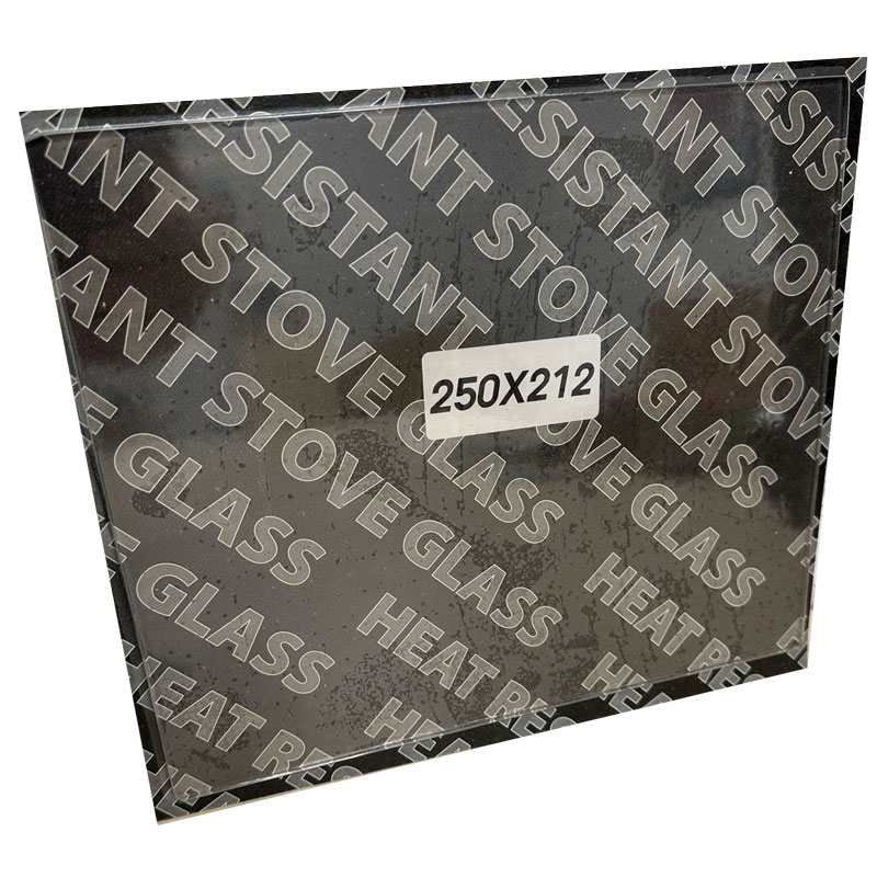 Replacement Stove Glass - Warrior Junior Victoria / Victoria 1 Door (250mm x 212mm Rectangular)