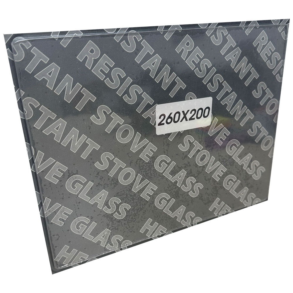 Replacement Stove Glass - AGA New Little Wenlock (260mm x 200mm Rectangular)