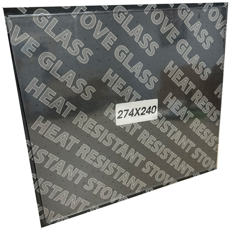 Replacement Stove Glass - Dunsley DH5 Solo (274mm x 240mm Rectangular)