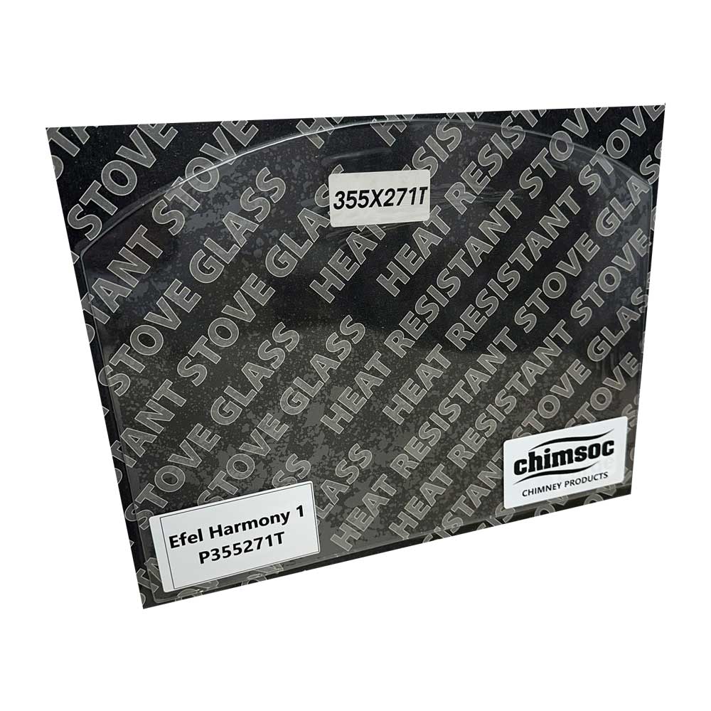 thumbnail image 2 of 8.5 X 13 Inch Robax Ceramic Glass For Wood Burner / Pellet Stove / Coal Stove 2 of 3