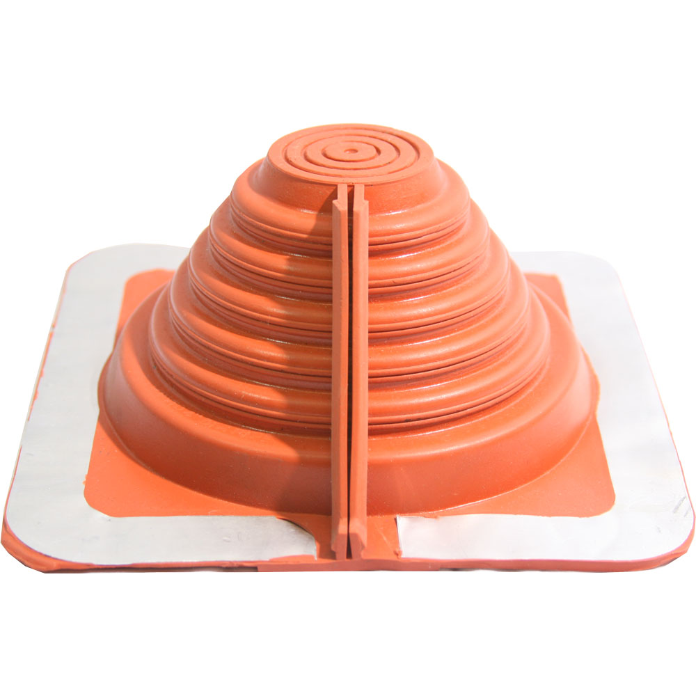 Master Flash Multi Flash High Temperature Pipe Flashing - Red SILICONE - 0-146mm Diameter - MF302C