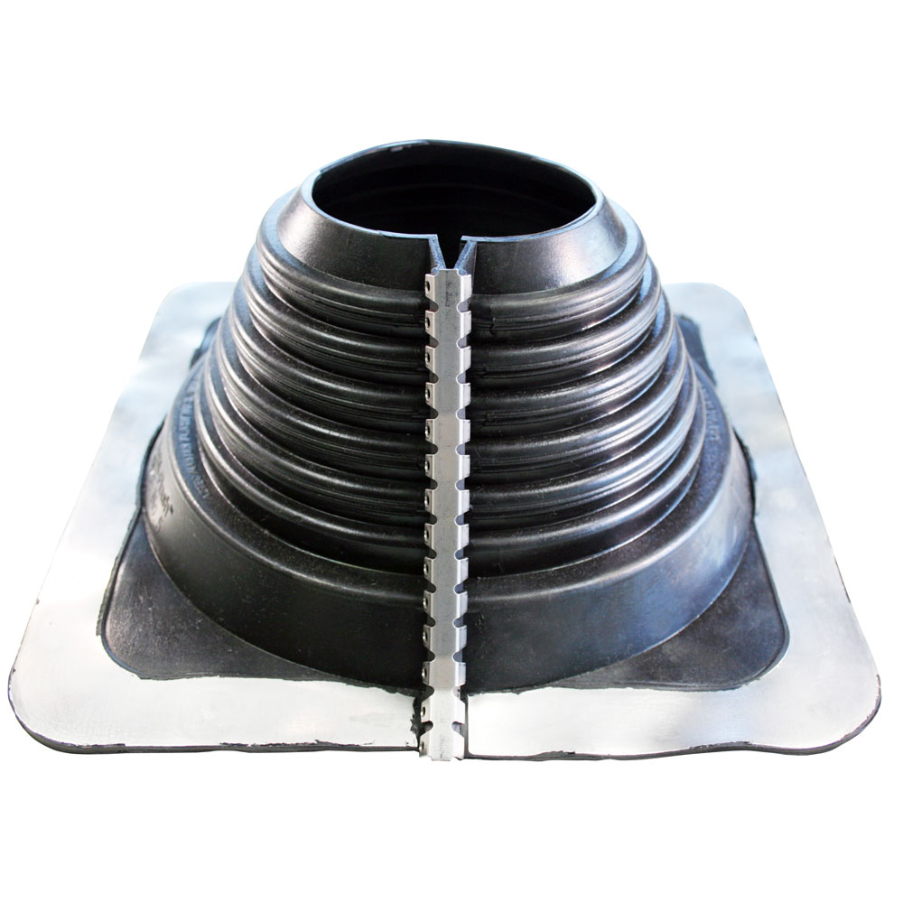 Master Flash Multi Flash Low Temperature Pipe Flashing - Black EPDM - 102-210mm Diameter - MF501C