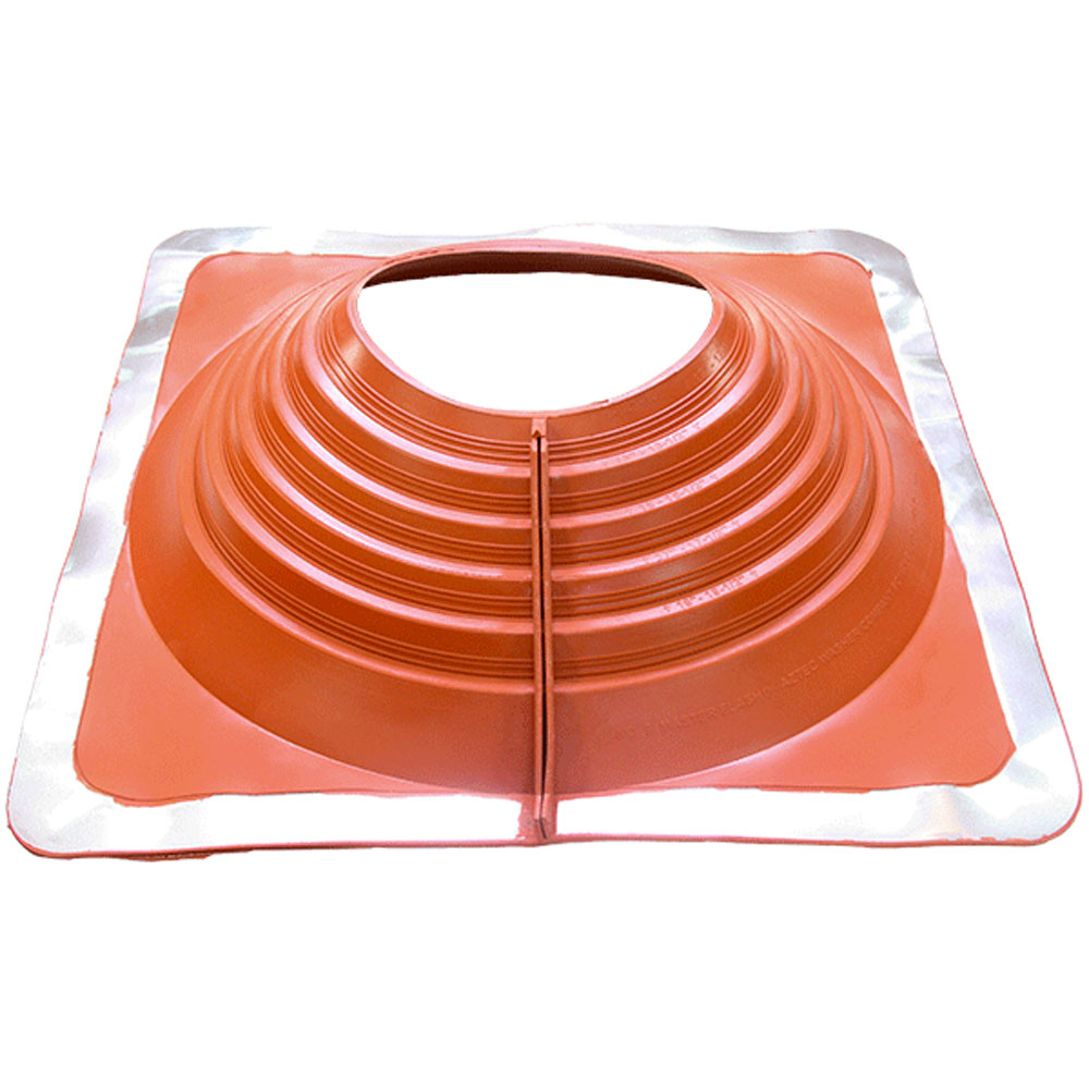 Master Flash Multi Flash High Temperature Pipe Flashing - Red SILICONE - 241-521mm Diameter - MF902C