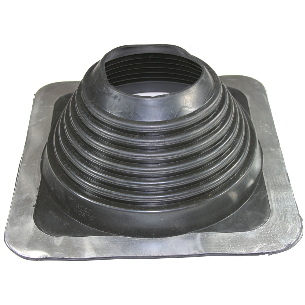 Master Flash Standard Low Temperature Pipe Flashing - Black EPDM - 121mm-254mm Diameter - 601