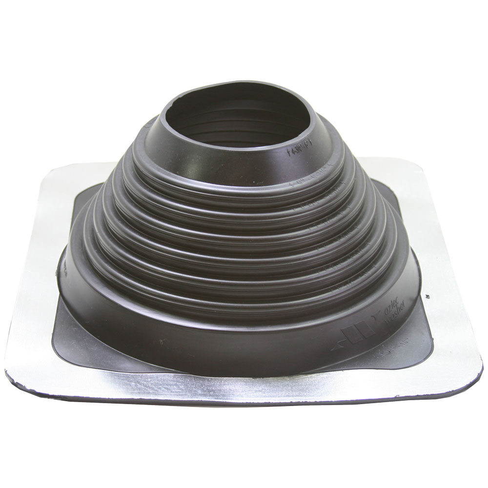 Master Flash Standard Low Temperature Pipe Flashing - Black EPDM - 140mm-292mm Diameter - 701