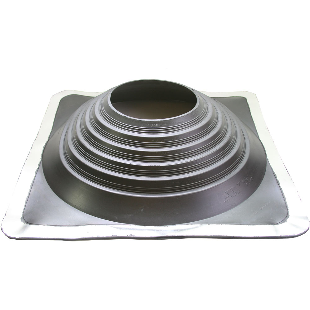Master Flash Standard Low Temperature Pipe Flashing - Black EPDM - 241mm-520mm Diameter - 901