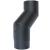 Vit Smooth Stove Pipe - 150mm - Offset 100mm with Door - view 1