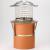 Chimsoc Birdguard Chimney Cowl Solid Fuel Stainless Steel with Collar (Natural) - view 2