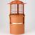 Chimsoc Birdguard Chimney Cowl Solid Fuel Stainless Steel (Terracotta) - view 2