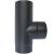Vit Smooth Stove Pipe - 100mm - 90 Degree Tee and Cap - view 1