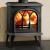 Replacement Stove Glass - Stovax Huntingdon 35 (388mm x 306mm Arched Top) - view 2