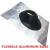 Chimsoc High Temperature Pitched Tile Pipe Flashing - Aluminium Base - Black SILICONE Cone - 200-275mm Diameter - CS-CFAL2HTB - view 2