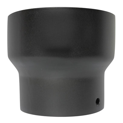 Vit Smooth Stove Pipe - Increaser 125mm to 150mm