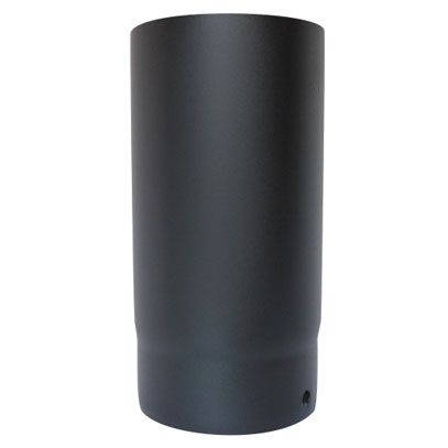 Vit Smooth Stove Pipe - 100mm - 250mm Length
