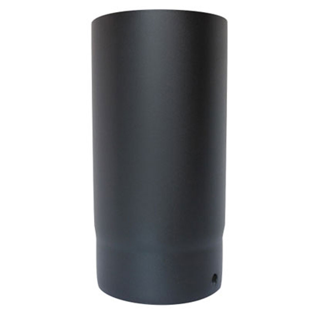 Vit Smooth Stove Pipe - 125mm - 250mm Length