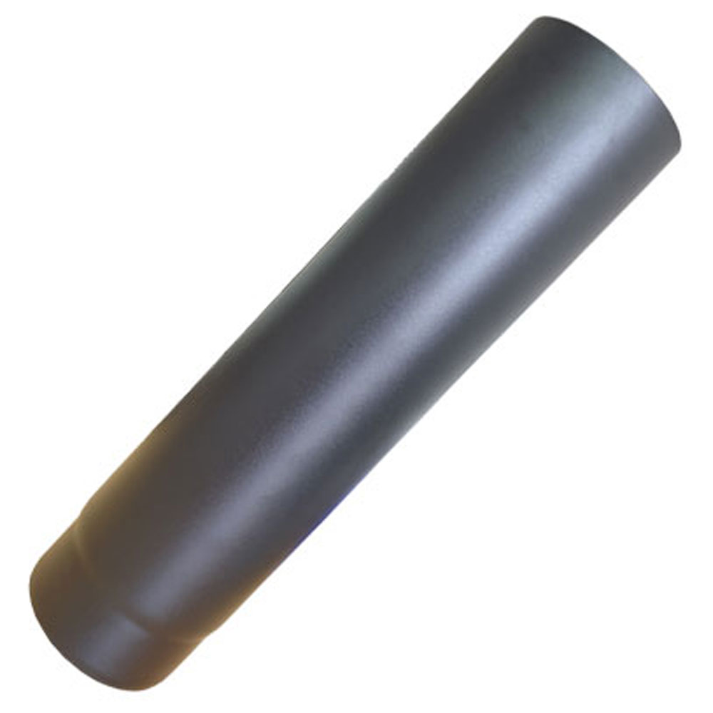  Vit Smooth Stove Pipe - 125mm - 500mm Length