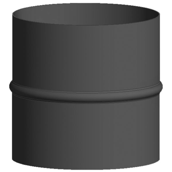 Vit Smooth Stove Pipe - 150mm - Traditional Stove Adaptor